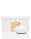 Zitronensäure Pulver 5Kg Green Essence Citronensäure E330...