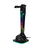 EgoGear - SAC1 - Universal Gaming Headset Stand - 4 USB 2.0 Ports - 6-in-1...