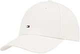 Tommy Hilfiger Herren Cap Flag Cotton 6 Panel mit Logo, Weiß (Ivory Silk),...