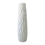 Fenteer ​Hohe Bodenvase 58 cm - PP-Material- Modernes Design für...