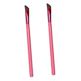 Gogogmee 2 Stück Augenbrauenpinsel für Damen Schräger Kosmetikpinsel aus...