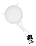 Chef Aid Großes Nylon-Sieb 12 cm, Weiß - Ideal zum Abtropfen, Filtern &...