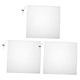 DECOMELODY 3 Stück Große Wiederverwendbare Teebeutel aus Nylon mesh...