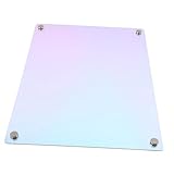 HOMSFOU Magnetisches Planungsboard für Kühlschrank Abwischbare Notiztafel...