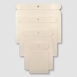 DEWEPRO Japanspachtel-Set - 4 flexible Spachteln (50mm, 80mm, 100mm, 120mm)...