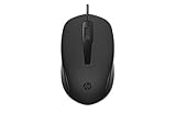 HP 150 Kabelgebundene USB-Maus – Ergonomisch, 3 Tasten, 1600 dpi,...