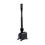 AquaOne Teichfontäne 600 L/h I Multifunktions Unterwasser Pumpe mit...