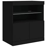 vidaXL Sideboard, Kommode mit viel Stauraum, Highboard Schrank mit...