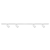 BRILONER - Schienensystem Rail Starterset, 4x GU10 Spots schwenkbar,...