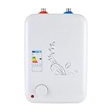 8L Kleiner Druckfester Warmwasserspeicher Druckfest Kleinspeicher 1500W...