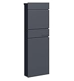 SCHARTEC Standbriefkasten freistehend SPB-10/ SPB-12 anthrazit Stand...
