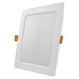 EMOS LED Panel 18 W, quadratische 1800 lm Deckenleuchte, Einbauleuchte 17 x...