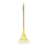 Janod - Happy Garden Large Leaf Rake - Outdoor Game - J03190, Gelb