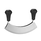 Wiegemesser, Kräutermesser, Biegemesser, Wiegemesser Zweischneidig, Klinge...