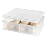 CookandSupply Gärbox für Pizza und Brot BPA-free - Lebensmittelechter...