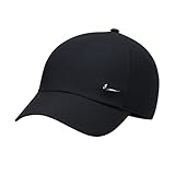 Nike, Dri-Fit Club, Hut Mit Visier, Schwarz/Metallisches Silber, M/L,...