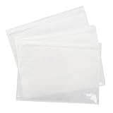 LOGIC PACK Lieferscheintaschen DIN C5 235x175 mm Transparent – 1000...