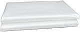 BluVast 2 x 6m Polyethylenfolie Transparent Gewächshausfolie, Folie für...