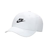 Nike FB5063-100 K NK Club Cap US CB FUT WSH Hat Unisex White/Black Größe...