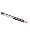 Pott & Flamme XXL 56 cm Grillzange mit Karabiner extra lang und sicher...