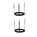 Cobee 2 Stück Hemdhalter Herren, Einstellbar Elastisch Hemd-Halter mit...