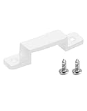 QWORK® 100 LED Befestigungsclips für 12mm LED Lichtleiste, Silikon Led...