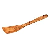 Fackelmann OLIVE Pfannenwender 30 cm – Eleganter Holzwender aus...