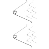 BESPORTBLE Torsionsfeder Gartenschere, 6 Stück V-förmige Feder aus...
