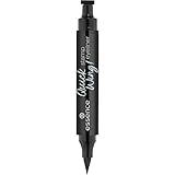 essence Quick Wing! stamp eyeliner, Nr. 01, Schwarz, langanhaltend,...