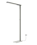 LED Stehlampe Büro, Optimale Arbeitsplatzleuchte laut DIN 12464-1 mit 50W...