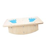 TOGEVAL 1stk Massivholz Balance Board Gleichgewichtsspielzeug Für Den...