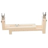 Gogogmee Einstellbarer Webrahmen aus Naturholz für DIY Armbandherstellung...