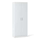 Amazon Basics Storage Cabinet for Kitchen, Hallway, Tall Freestanding...
