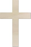 Kleenes Traumhandel Schönes Kreuz aus Holz – Kirche Ostern - Ideal als...