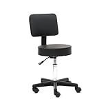 FXLUHAY Salon-Massagestuhl, hydraulischer Gasdruckfederstuhl mit...