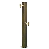 WNYAILLL Wassersäule für den Garten, Vertikale Quadratische Wassersäule...
