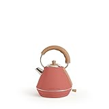 CREATE / KETTLE RETRO M Elektrischer Wasserkocher Terracotta / Schnelles...