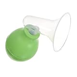 CVUTOVO Handmilchpumpe Manuell mit Weichem Saugbalg Transparenter aus...