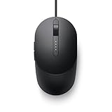 Dell Laser Wired Mouse - MS3220 Black, MS3220-BLK (Black)