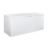 GastroHero Gefriertruhe ECO 550 I Tiefkühltruhe 439L groß I abschließbar...