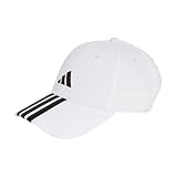 Adidas Unisex Bball 3S Cap New Logo, White/Black, M-L