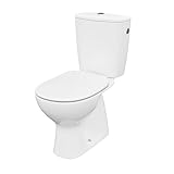 GTM Design Stand WC - Toiletten mit Toilettensitz aus Keramik -...