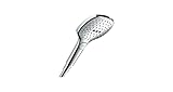 hansgrohe Raindance Select E - Duschkopf, Handbrause mit 3 Strahlarten,...