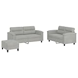 ULUYYUC Balkonsofa Big Sofa Lesesessel Moderne Sessel - 3-TLG. Sofagarnitur...