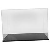 VINTORKY Fußball Display Box aus Dickem mit Schwarzem Sockel...