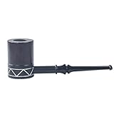 GEZHUCAO Bahwa Straight Tabakpfeife Tragbare Tobacco Pipe Handgefertigte...