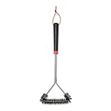 Weber Three-Sided Grill Brush Dreiseitige Grillb rste, 46 cm,...