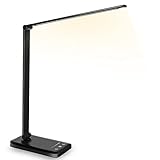 SLATOR Schreibtischlampe LED Dimmbare Tischleuchte 5 Farb und 10...