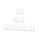 SEWACC 24 Stück Teiliges PC Kabelmanagement Kabelkamm Clips für...