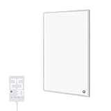 Behaglich Infrarotheizung 1000 Watt mit Touch-Thermostat - Energiesparende...